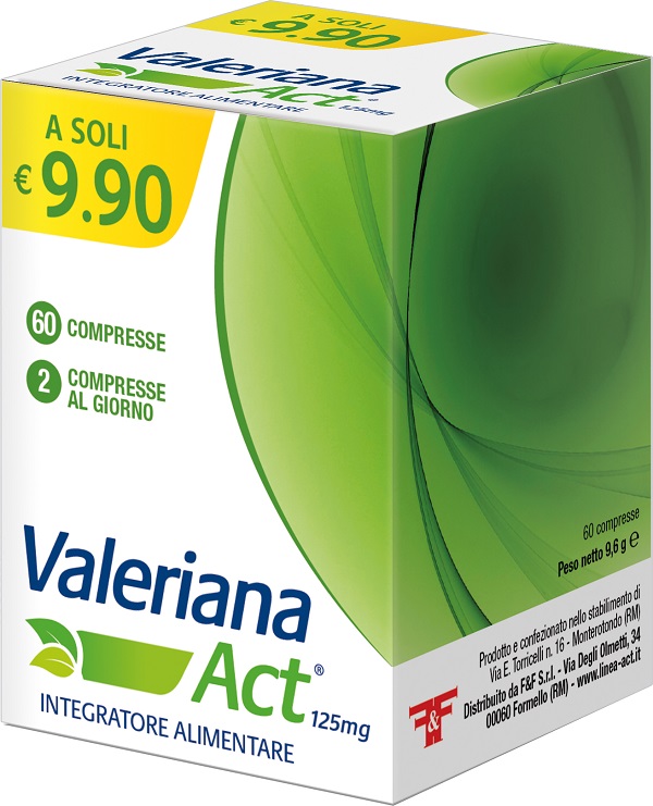 VALERIANA ACT 60 COMPRESSE - pharmaonline24.it