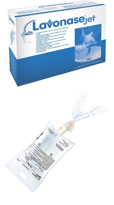 IRRIGATORE NASALE LAVONASE CON SOLUZIONE FISIOLOGICA 6 PEZZI - pharmaonline24.it