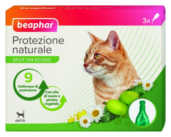 PROTEZIONE NAT SPOT ON GATTO 3 PIPETTE DA 1 ML - pharmaonline24.it