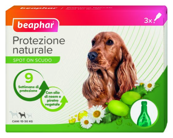 PROTEZIONE NAT SPOT ON CANE TM 3 PIPETTE DA 2 ML - pharmaonline24.it