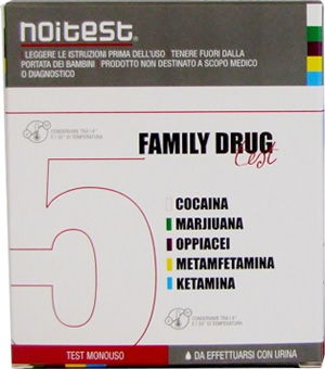 FAMILY DRUG TEST 5 URINE - pharmaonline24.it