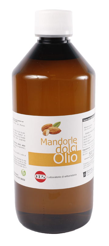 MANDORLE DOLCI OLIO 500 ML - pharmaonline24.it