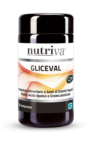 NUTRIVA GLICEVAL 30 COMPRESSE - pharmaonline24.it