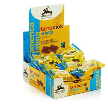 BISCOTTO DI FARRO E CIOCCOLATO AL LATTE BIO FAIRTRADE 28 G - pharmaonline24.it