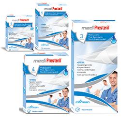 MEDICAZIONE POST OPERATORIA MEDIPRESTERIL IMPERMEABILE 7,5X5CM 5 PEZZI - pharmaonline24.it