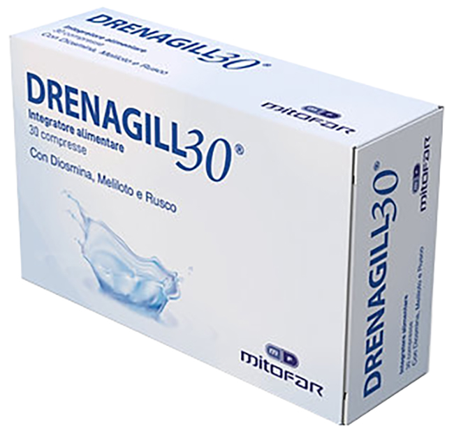DRENAGILL 30 30 COMPRESSE - pharmaonline24.it
