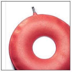 CIAMBELLA PER INVALIDI GONFIABILE IN GOMMA TEAM DELUXE IN SACCHETTO DIAMETRO 43 CM 1 PEZZO - pharmaonline24.it