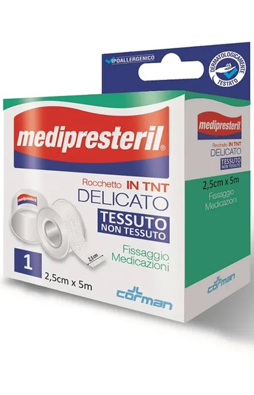 CEROTTO MEDIPRESTERIL DISPENSER TESSUTO NON TESSUTO 5X250CM - pharmaonline24.it