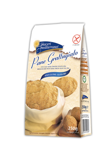 PIACERI MEDITERRANEI PANE GRATTUGGIATO SENZA GLUTINE 250 G - pharmaonline24.it