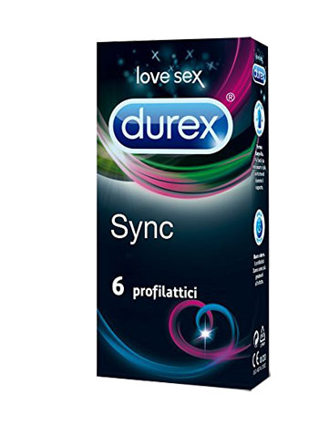 PROFILATTICO DUREX SYNC 6 PEZZI - pharmaonline24.it