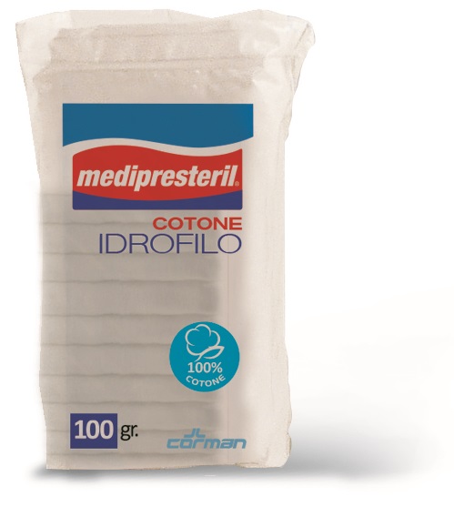 COTONE IDROFILO FU MEDIPRESTERIL CONFEZIONE DA 100GRAMMI - pharmaonline24.it