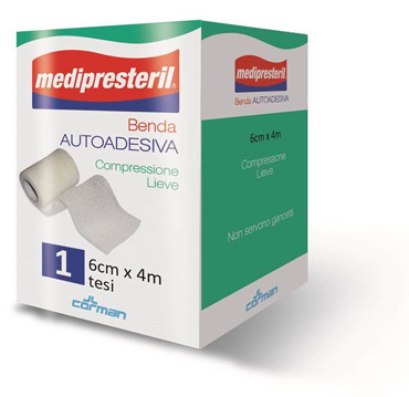 BENDA ADESIVA MEDIPRESTERIL 6X400CM - pharmaonline24.it