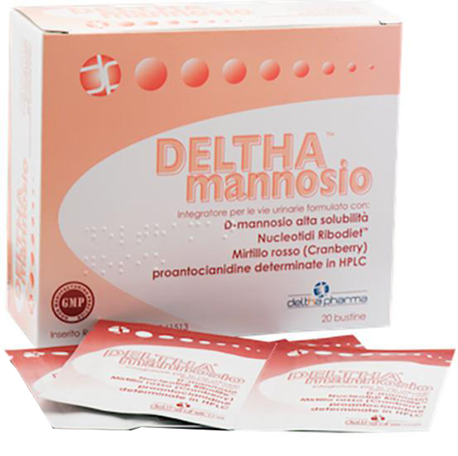 DELTHA MANNOSIO 20 BUSTINE 60 G - pharmaonline24.it
