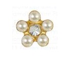 INVERNESS ORECCHINI FIORE PERLE/CRYSTAL PLACCATI ORO R931C - pharmaonline24.it