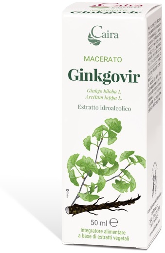 CAIRA GINKGOVIR MACERATO IDROALCOLICO GOCCE 50 ML - pharmaonline24.it