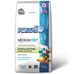 FORZA 10 MEDIUM DIET CON CERVO E PATATE PER CANI DI MEDIA TAGLIA 12 KG - pharmaonline24.it
