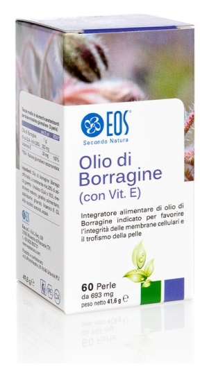 EOS OLIO BORRAGINE 60 PERLE 690MG - pharmaonline24.it