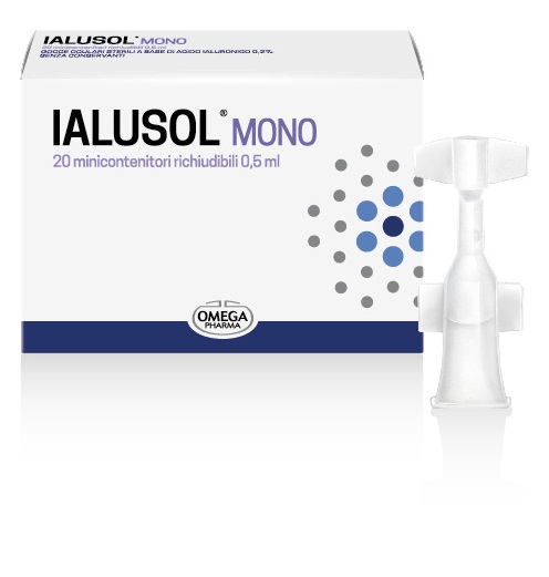 IALUSOL MONO GOCCE OCULARI 20 FLACONCINI 0,5 ML - pharmaonline24.it