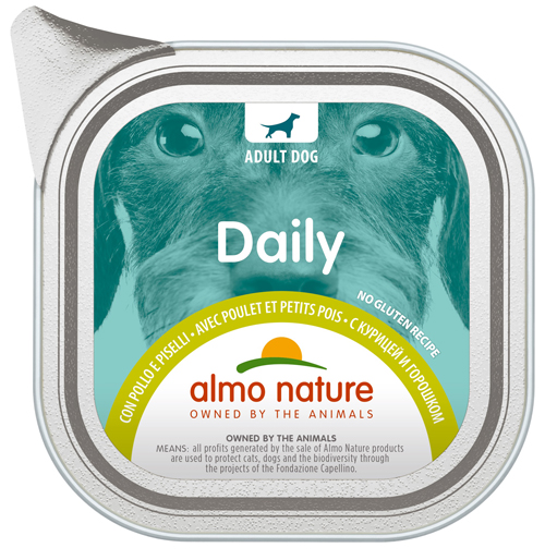 DAILY MENU DOGS CON POLLO E PISELLI 100 G - pharmaonline24.it