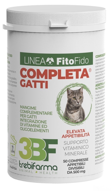 COMPLETA GATTI 50 COMPRESSE BARATTOLO 25 G - pharmaonline24.it