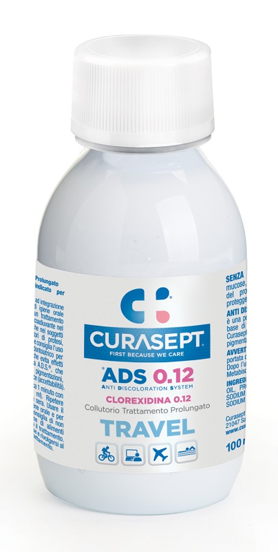 CURASEPT COLLUTORIO 0,12 TRAVEL ADS 100 ML - pharmaonline24.it