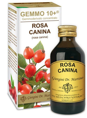 GEMMO 10+ ROSA CANINA LIQUIDO ANALCOLICO 100 ML - pharmaonline24.it