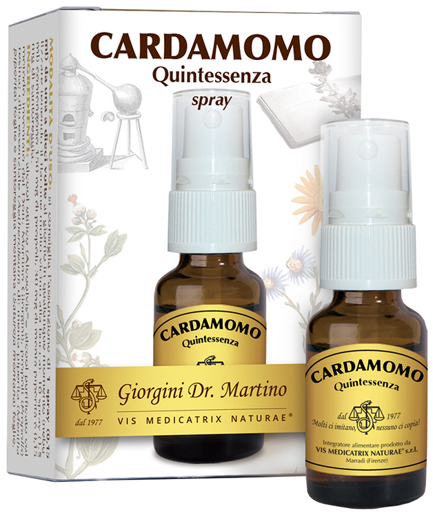 CARDAMOMO QUINTESSENZA SPRAY 15 ML - pharmaonline24.it