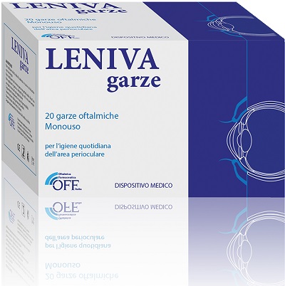 LENIVA GARZE OFTALMICHE 20 PEZZI - pharmaonline24.it