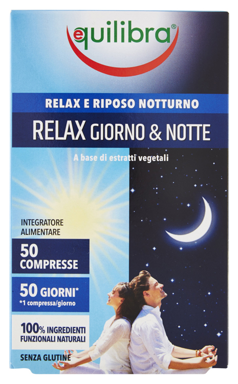 RELAX GIORNO & NOTTE 50 COMPRESSE - pharmaonline24.it