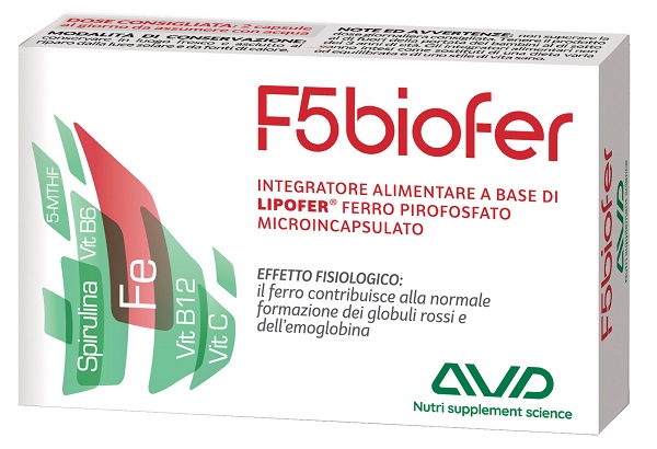 F5 BIOFER 30 CAPSULE BLISTER 14,8 G - pharmaonline24.it