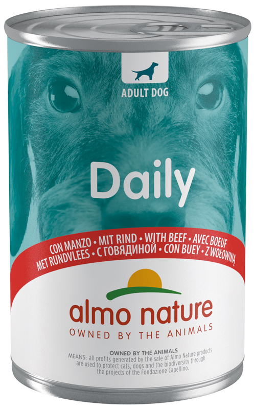 ALMO NATURE DOGS DAILY MENU CON MANZO 400G - pharmaonline24.it