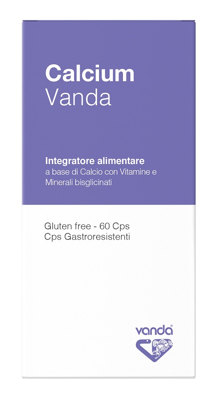 CALCIUM VANDA 60 CAPSULE FLACONE 42,8 G - pharmaonline24.it