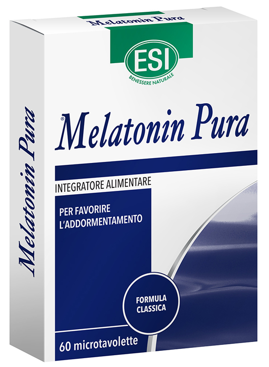 ESI MELATONIN PURA 60 MICROTAVOLETTE - pharmaonline24.it