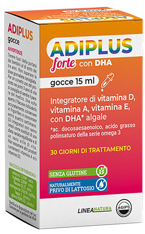 ADIPLUS FORTE CON DHA GOCCE FLACONCINO 15 ML - pharmaonline24.it