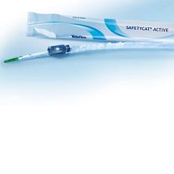 CATETERE VESCICALE AUTOLUBRIFICATO SAFETYCAT ACTIVE ERGOTHAN 40 CM CH 12 - pharmaonline24.it