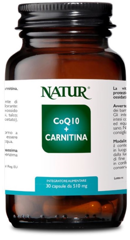 COQ10+CARNITINA 30 CAPSULE - pharmaonline24.it