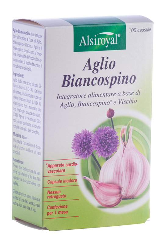 AGLIO BIANCOSPINO 100 CAPSULE - pharmaonline24.it