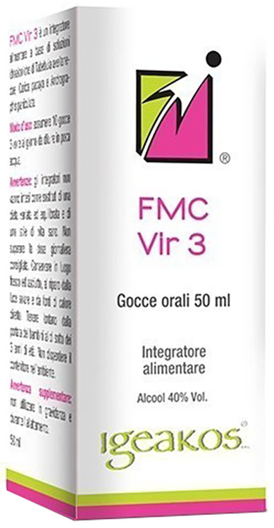 FMC VIR 3 GOCCE ORALI 50 ML - pharmaonline24.it