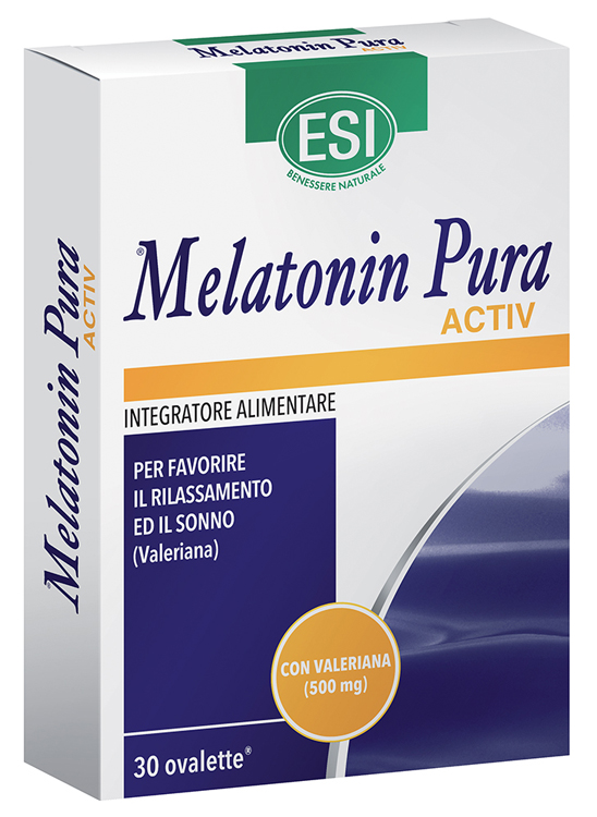 ESI MELATONIN PURA ACTIV 30 OVALETTE - pharmaonline24.it