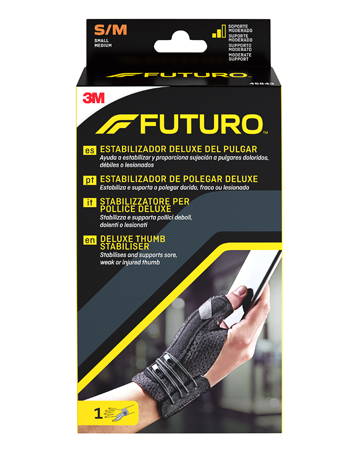 STABILIZZATORE PER POLLICE FUTURO NERO SMALL/MEDIUM 1 PEZZO - pharmaonline24.it