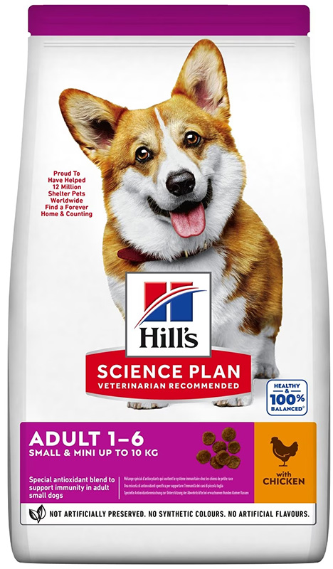SCIENCE PLAN CANINE ADULT SMALL&MINI CHICKEN 1,5 KG - pharmaonline24.it