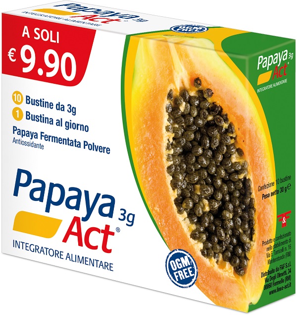 PAPAYA ACT 3G 10 BUSTINE - pharmaonline24.it