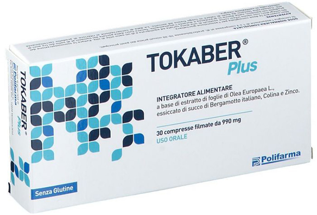 TOKABER PLUS 990MG 30 COMPRESSE - pharmaonline24.it
