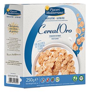 PIACERI MEDITERRANEI CEREALORO FIOCCHI DI RISO 250 G - pharmaonline24.it