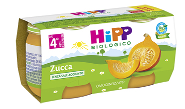 HIPP BIO HIPP BIO OMOGENEIZZATO ZUCCA 2X80 G - pharmaonline24.it