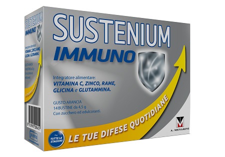 SUSTENIUM IMMUNO ENERGY 14 BUSTINE DA 4,5 G - pharmaonline24.it