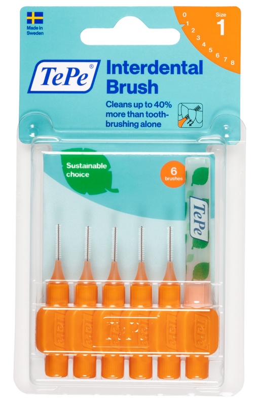 TEPE SCOVOLINO ARANCIONE 0,45 MM 6 PEZZI - pharmaonline24.it