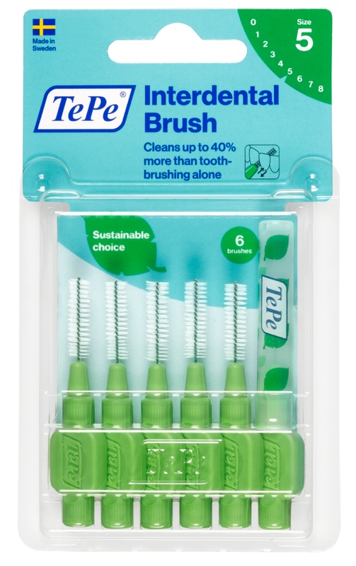 TEPE SCOVOLINO VERDE 0,8MM 6 PEZZI - pharmaonline24.it