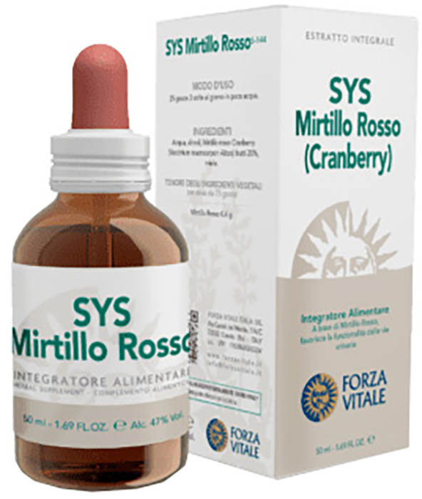 SYS MIRTILLO ROSSO GOCCE 50 ML - pharmaonline24.it
