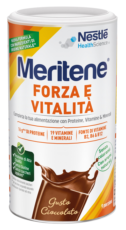 MERITENE FORZA E VITALITA' CIOCCOLATO 270 G - pharmaonline24.it